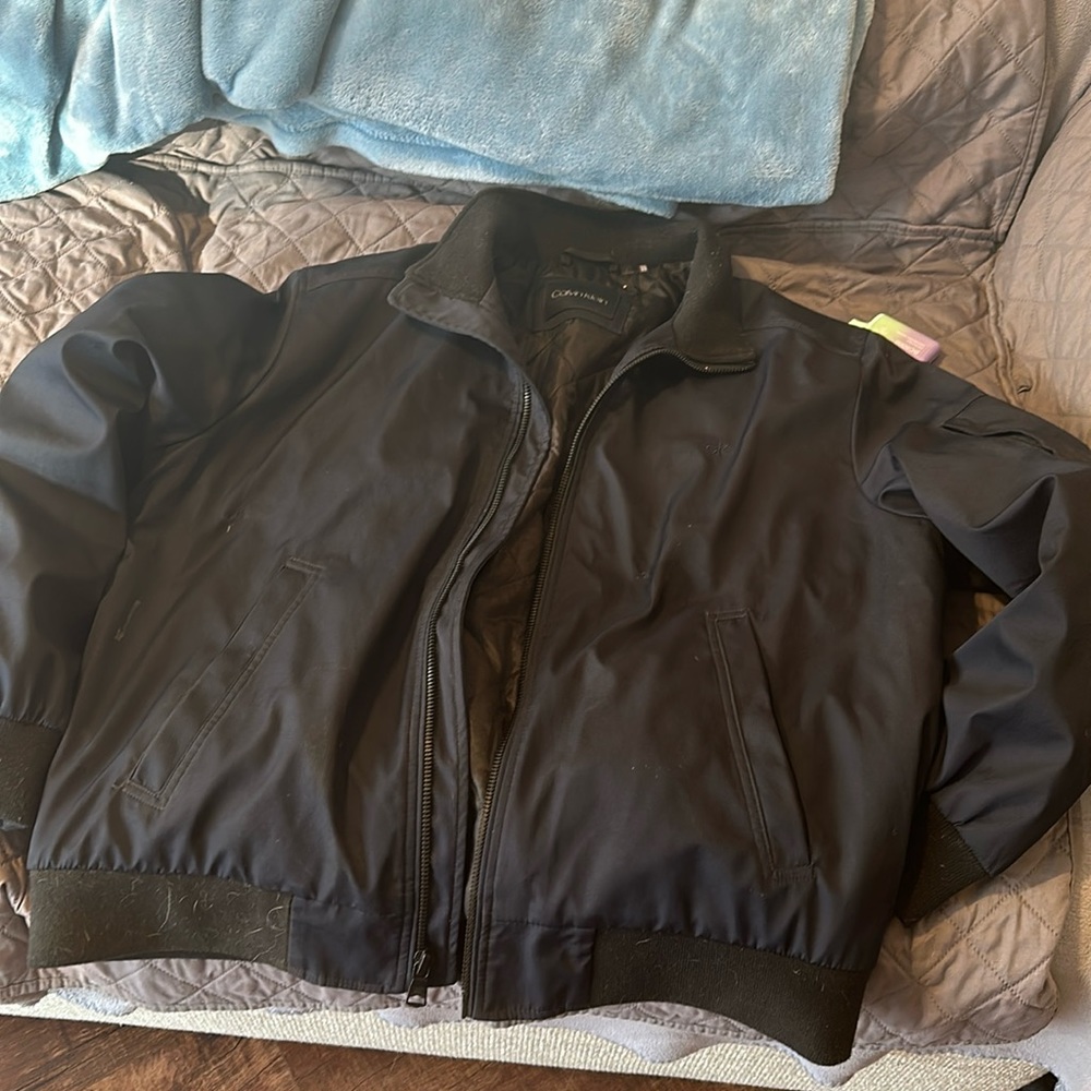 Calvin Klein Bomber Jacket Large L